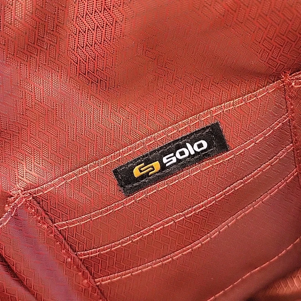 Solo Classic Laptop Tote Bag Briefcase Black